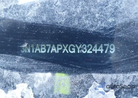 2016 Nissan Sentra S z USA, uszkodzony, nr VIN 3N1AB7APXGY324479